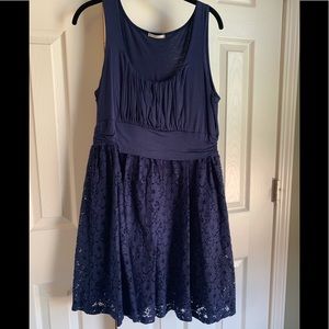 Maitai Navy Dress - 2X